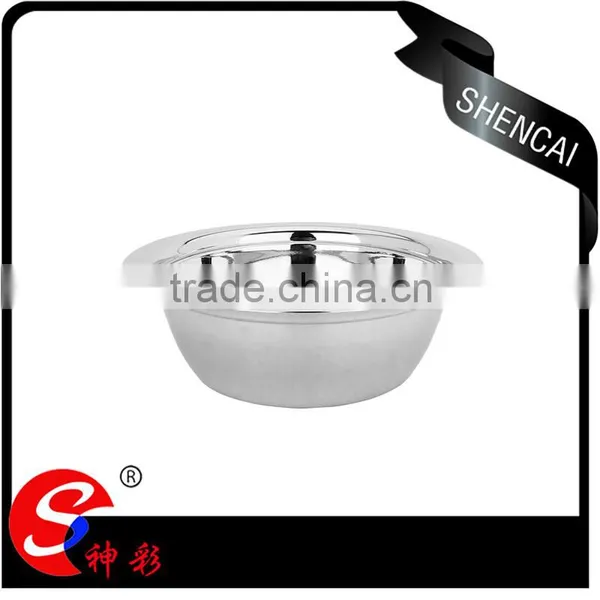Chinese Kitchenware Wholesale Vegetable and Fruit Bowl Stianless Steel With Colander photo-3