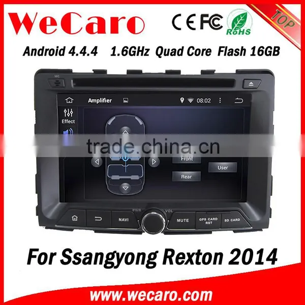 Wecaro WC-SY7070 7" Android 4.4.4 WIFI 3G Touch Screen Car Audio Player Car Dvd Gps for Ssangyong Rexton 2014 photo-4