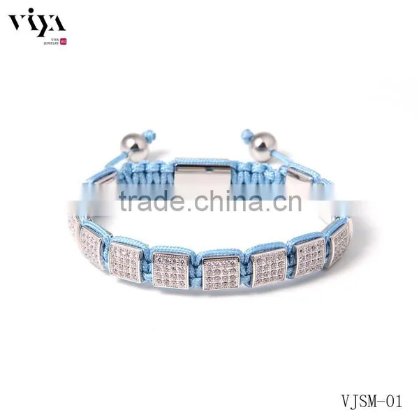 Viya Hot Sale Square Beads Bracelet Chinese Knot Handmade Bracelet Fashion Design Bracelet For Wholesales photo-4