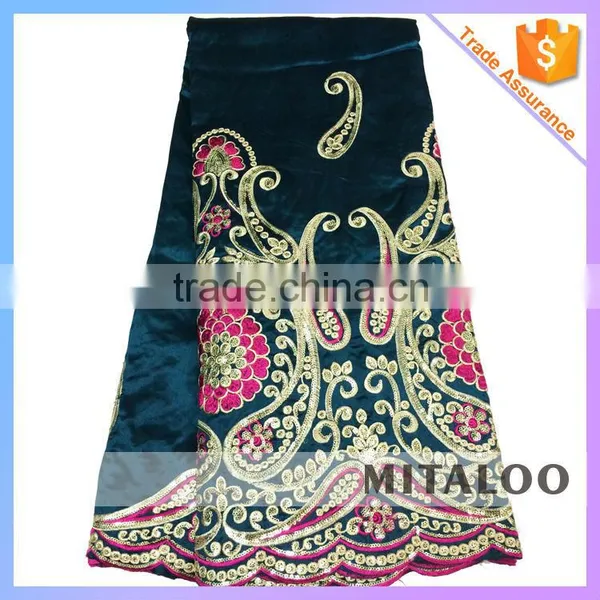 Mitaloo MGP0032 Elegant Style African Raw Silk George Fabric Competitive Price Oem George Fabric photo-4