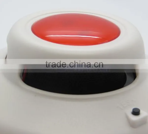 New 9V Battery Red Smoke Alarm Detector photo-4