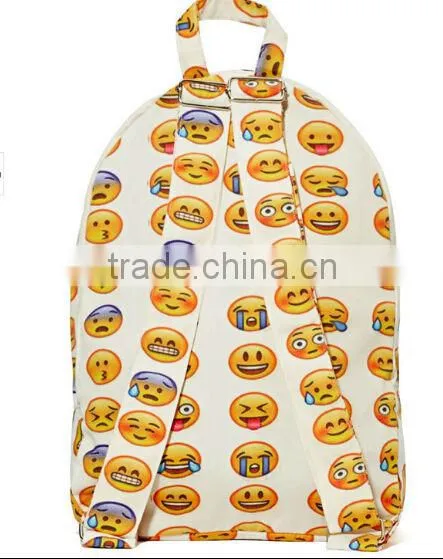 Plush Emoji Backpack/kids Plush Eomji Backpacks/cheap Promotional Emoji Backpack photo-2