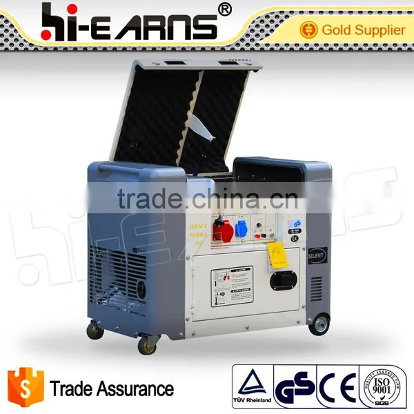 New 6KW Silent Three Phase Open Cover Diesel Generator Price photo-3