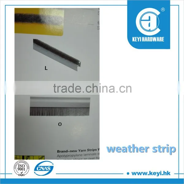 2015 HOT u Channel Weather Strip / Sunroof Weather Strip / Pile Weather Strip Factory Price