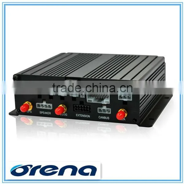 4 Channel SD Card Car DVR Real Time MDVR - Support 3G,GPS,Wifi Multiple-Function