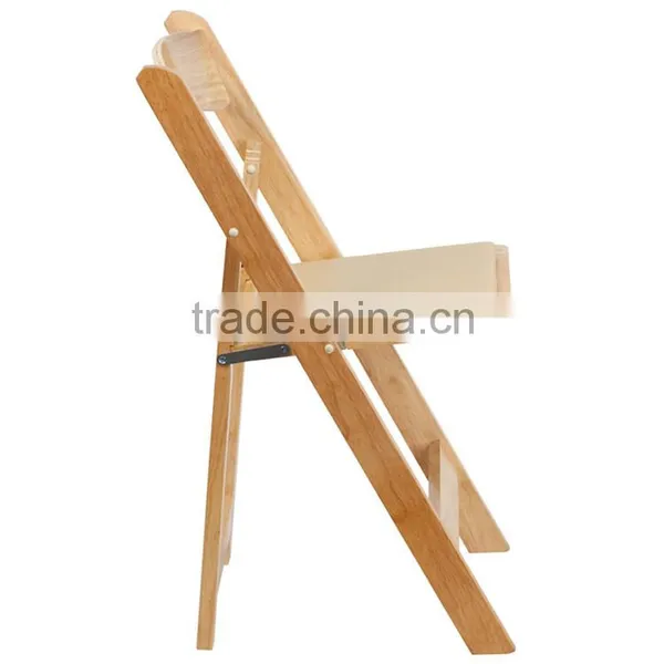 Natural Color Wedding Chair Folding Chair Beach Chair photo-3