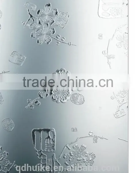 ROCK BOTTOM PRICE Golden Yellow Decorative Mirror/interior Door Glass/background Wall Glass/cabinet Glass/TJ/CJ-flower Heart photo-4