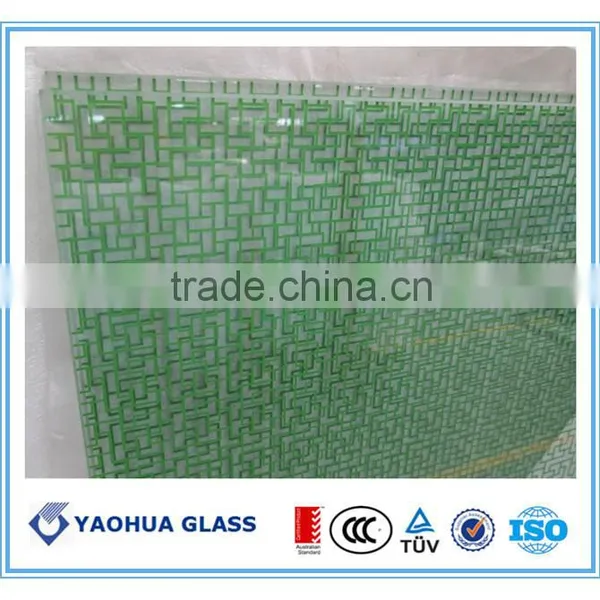 Ceramic Printed Tempered Glass for Decoration /decorative Glass (CE EN12150) photo-4