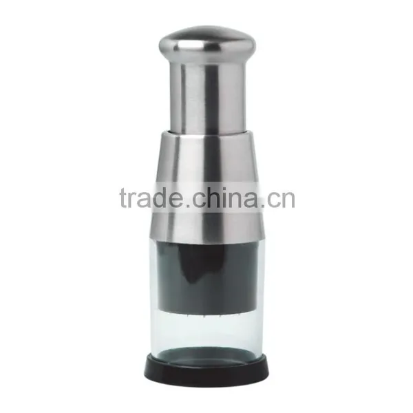 S/S +ABS+PS+PP 15.9*5.9*5.9 Hot Sale Kitchen Utensil Onion Chopper/ginger Garlic Chopper/mini Chopper photo-2