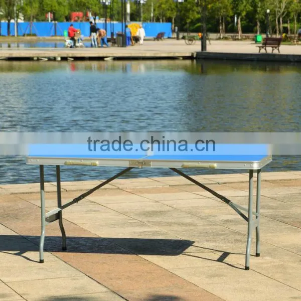 6 Feet Outdoor Camping Table With Steel Leg Quality Choice photo-4