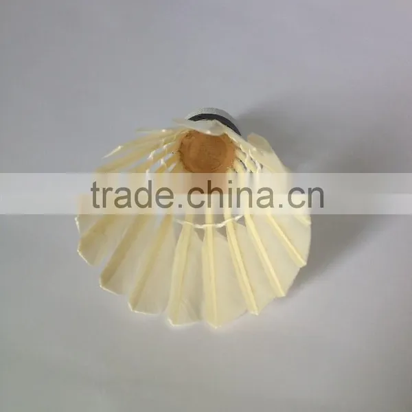 Duck Feather Cork Head Shuttlecock Badminton photo-3