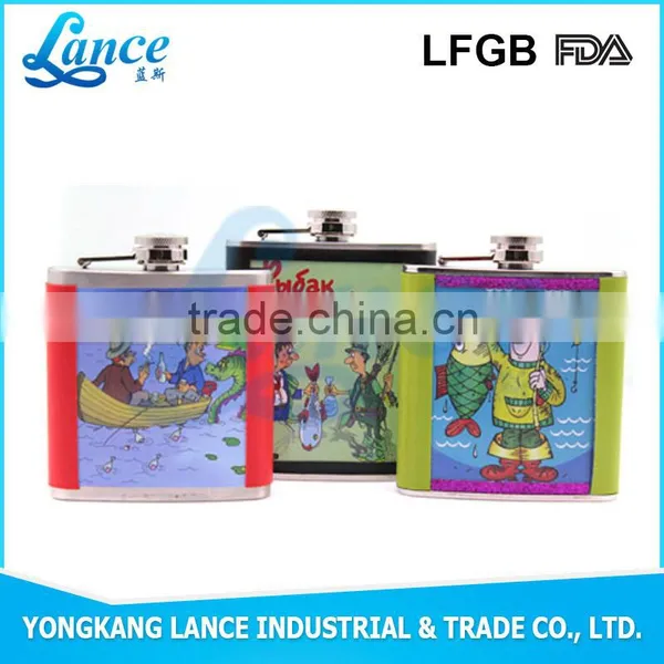 Hot Sale 5oz China Stainless Steel Mini Hip Flask photo-5