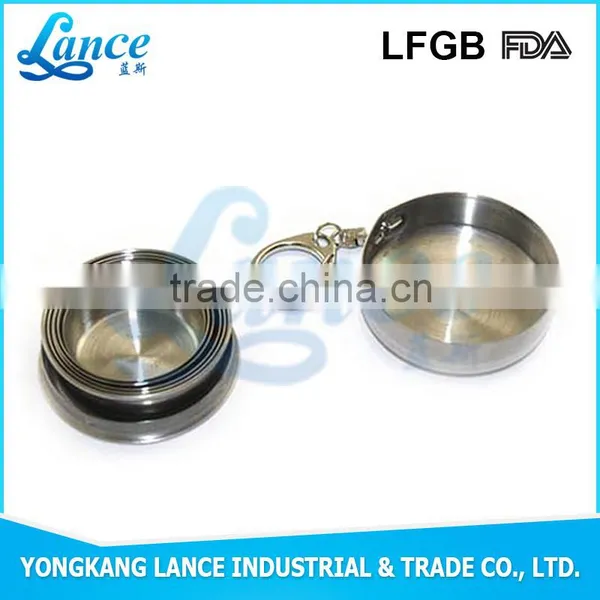 Best 2oz 5oz 8oz Custom Stainless Steel Folding Cup Gift for Dad