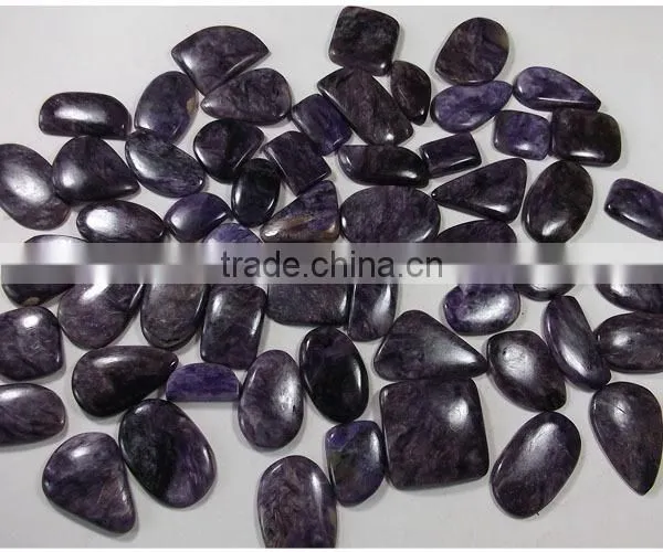 Natural Charoite Stone Natural Semi Precious Stones Wholesale Loose Cabochon Gemstones Authentic Gemstones