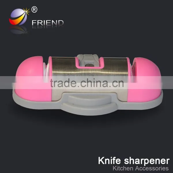 2016 as Seen on tv Sharpening Stone Roller Skates Pocket Knife Sharpener Quality Choice