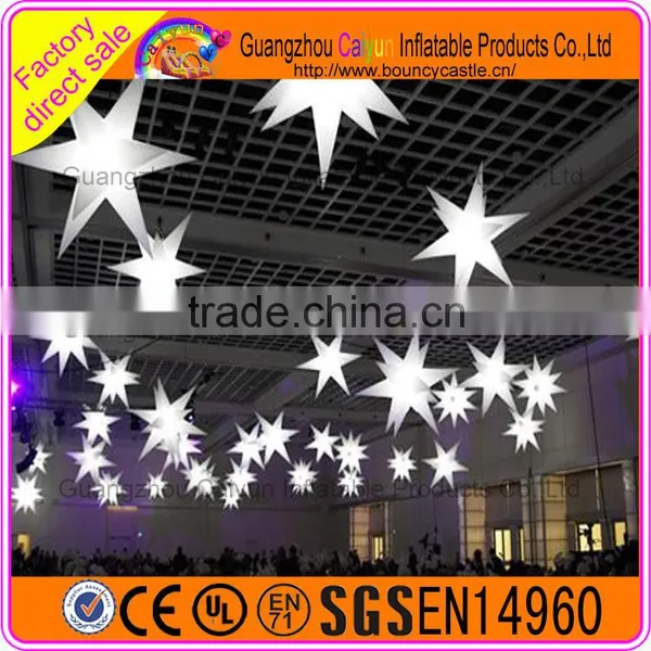 Colorful LED Changable Inflatable Star For Event Party Decoration photo-2