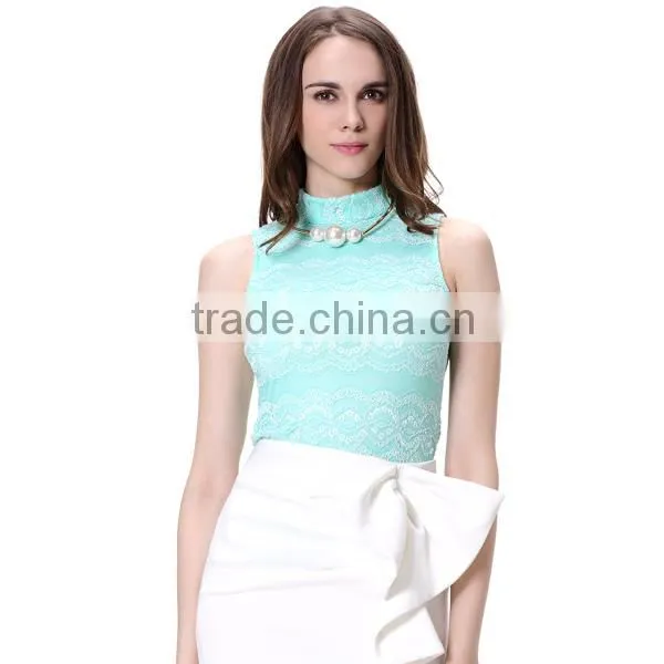 Elegant Lace Tops Women 2016 Latest Ladies Lace Tops Latest Design photo-2