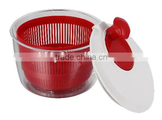 Plastic Kitchen Utensils Vegetable and Fruit Tools Mini Salad Spinner 2.7L Salad Dryer photo-6