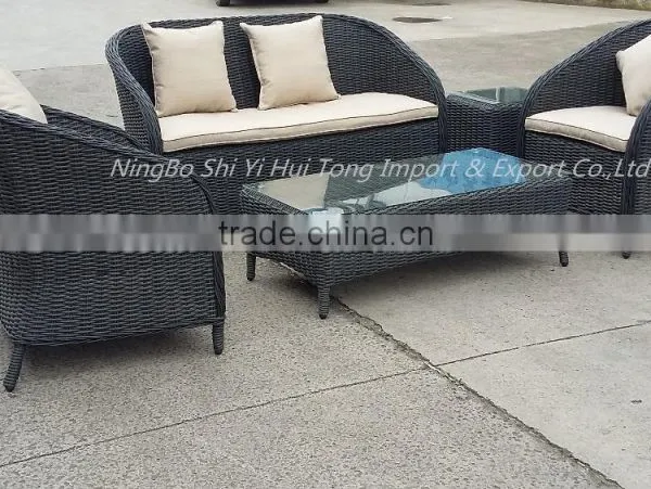 Good Sell PE Rattan Used Outdoor Sofa photo-4