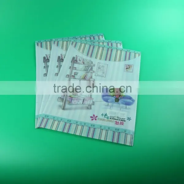 Office Plastic Magic Button Plastic Envelope Bag a4 Size File Folder Magic Sticker Document Folder photo-4