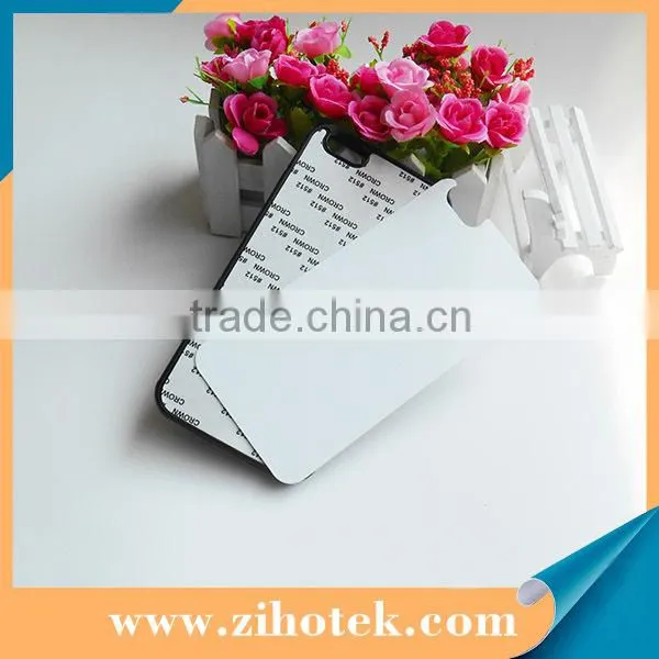 2016 Blank Sublimation Silicon Case for Iphone 6 Plus,TPU Case for IPhone 6 Plus With Aluminum Sheet photo-3
