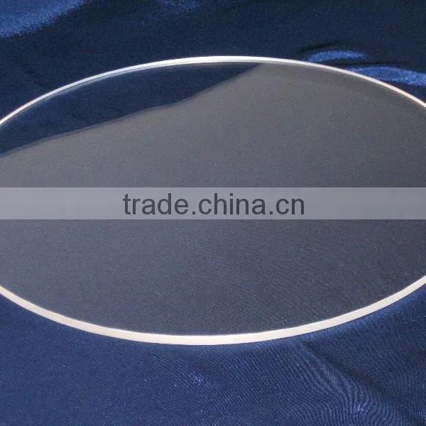Synthetic Quatrz Glass Plates Circular Shape Quartz Wafer photo-4