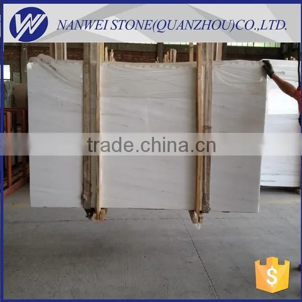 Pure White Marble Balcony Baluster Athena White Marle Slab Top Polished Marble photo-4