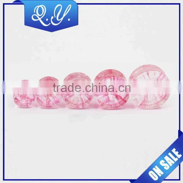 Ear Plug Piercing Jewelry Stone Ear Gauges Plugs Factroy Direct Sale photo-5