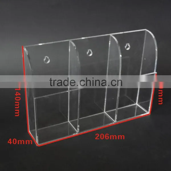 Hot Sale Transparent Remote Control Receive Storage Box Holder photo-3