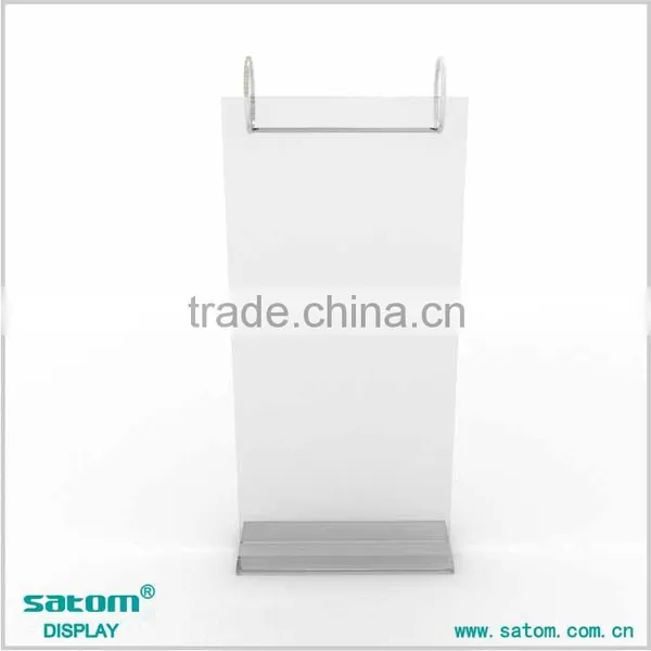 2016 Hot-Selling Acrylic Flip Menu Holder For Leaflet photo-5