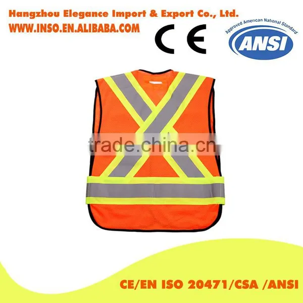 Best Selling in China Hi Vis Public Safety Vest Canada Market Popular Vest photo-2