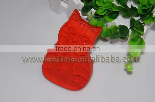 Rubber Dog Grooming Hair Brush photo-3