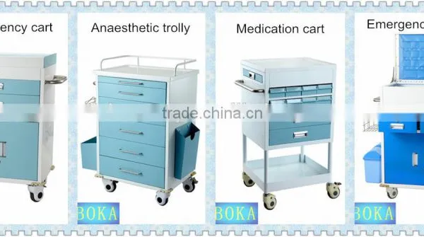 High Quality Clinic Medical Equipment Cart Trolley photo-6