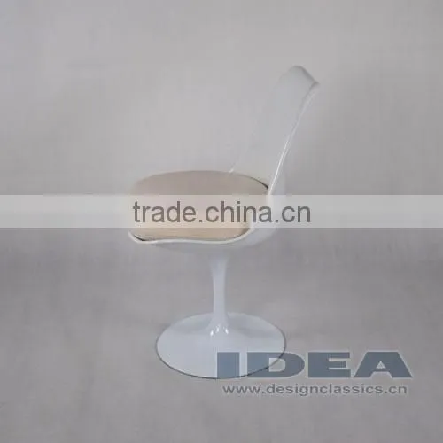 Replica Eero Saarinen Tulip Chair - White Cushion photo-3