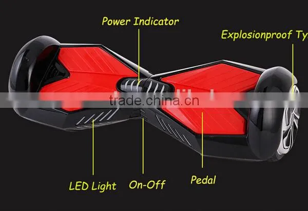 8inch Drifting Electric Scooter 2 Wheel Smart Self Balance Scooter With Bluetooth photo-3