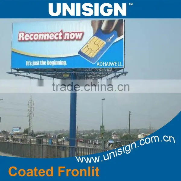 Unisign High Quality Control Coated Frontlit Pvc Flex Banner Printing photo-6