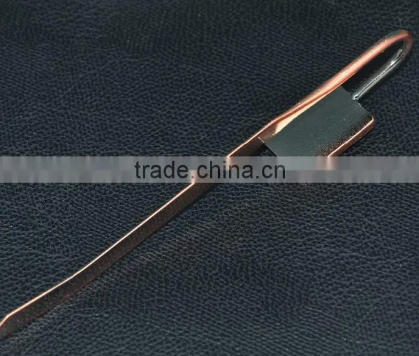 Good Quality Antique Copper Metal Bookmark photo-3