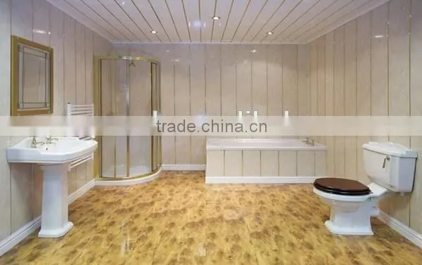 Kitchen Wall Tile Ceiling Decor Pvc Ceiling Tile for Bathroom Wood Paneling Cladding Pvc Roofing Tiles Interior Decoration photo-6