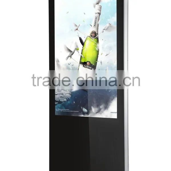 Slim 55" Floor Stand Lcd Digital Signage Display ad Kiosk Quality Choice Most Popular photo-2