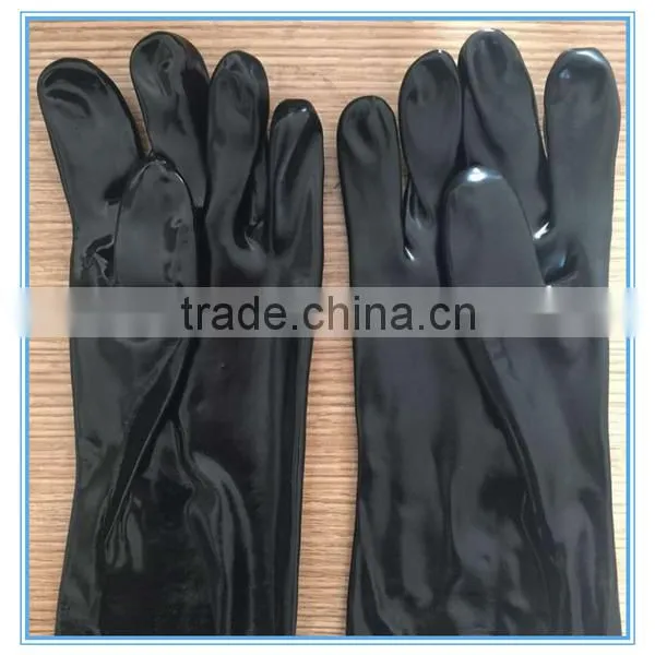 PVC Dipped Industrial Gloves Safety Working Gloves Cut Gloves photo-6