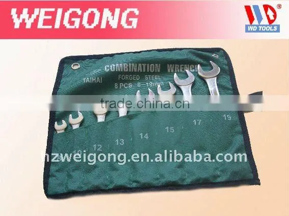 Hand Tools and Hardware 8 Pcs Spanner Sets