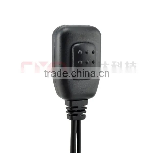Three Wired Earphone PTT Two Way Radio Earphones With Mic photo-2