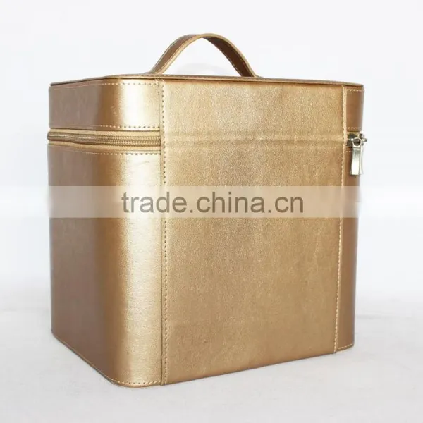 Luxury Custom Travel Cosmetic Bags/Cosmetic Box For Women Gift photo-4