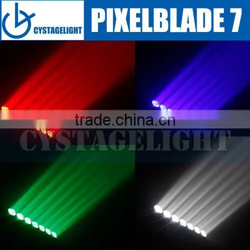 PixelBlade 7 Led Moving Head Light Pixel Bar Rotation Beam Light photo-6