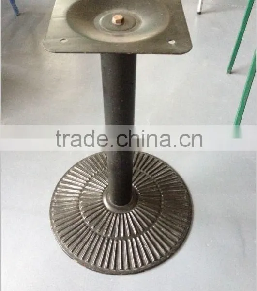 Used Black Cast Iron Table Base (F25) photo-2