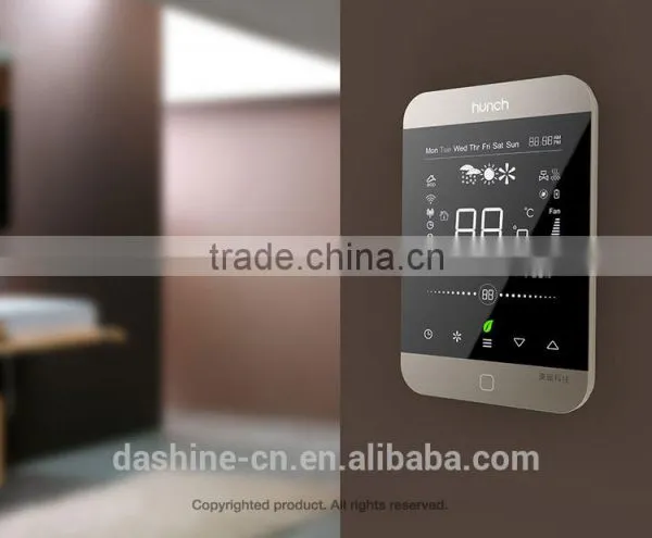 CE Provided Weekly Programmable Digital Underfloor Heating Room Thermostat OEM
