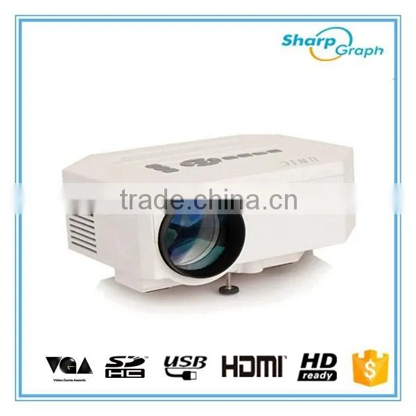 UNIC Low Price Mini HDMI LED Contrast 500:1 Projector UC30 Silm Pocket Videoprojecteur photo-3