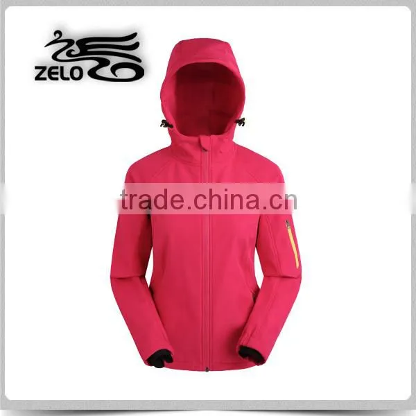 Slim Design Waterproof Winter Softshell Jacket for Women photo-6