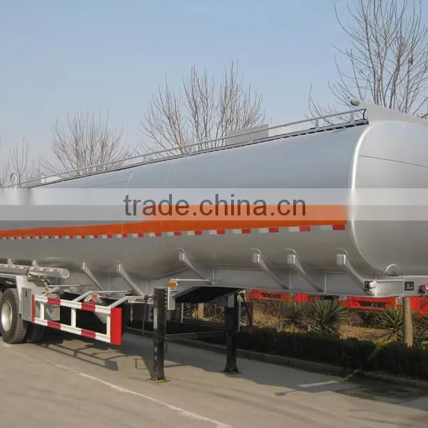 35cbm Dual-axle Fuel Tank Semi-trailer to Transport Fuel and Oil photo-5