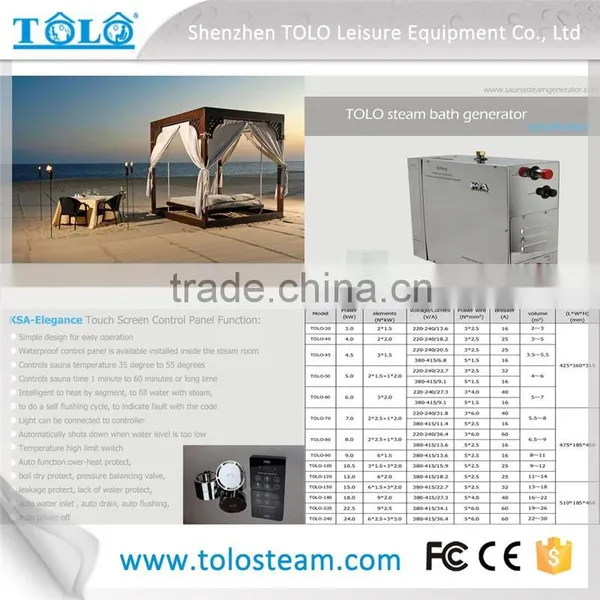 Private Steam Room Steam Generators for Home Use Glass Steam Shower Enclosures photo-3